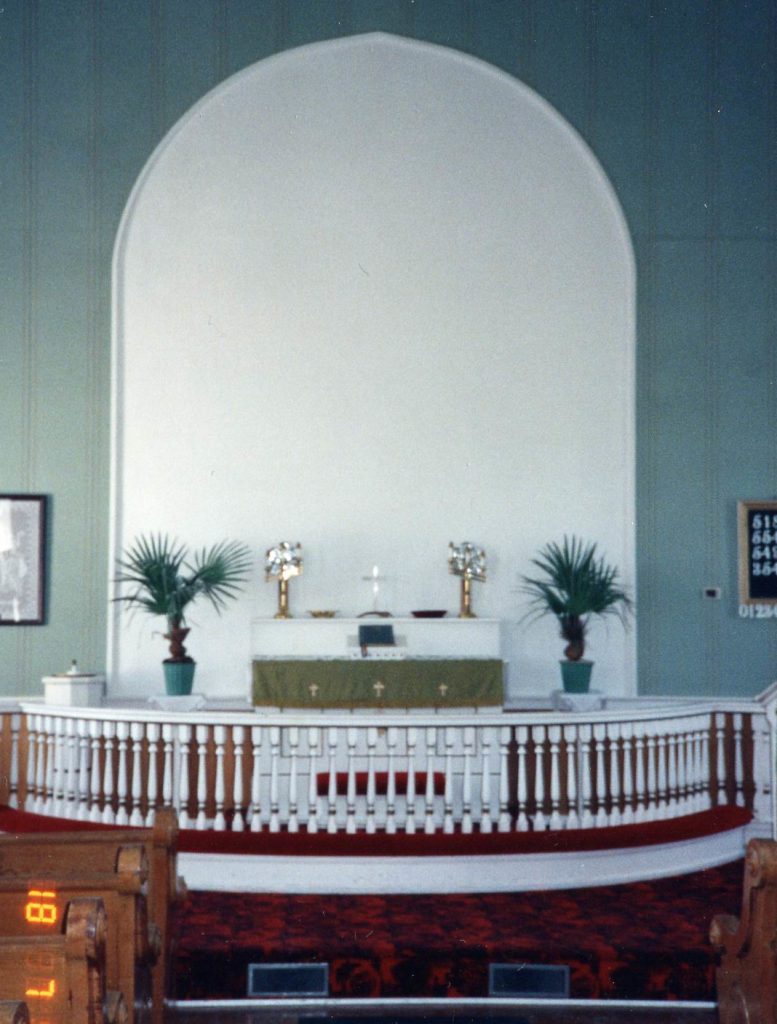1993 Altar Painting Restoration - Blank Canvas